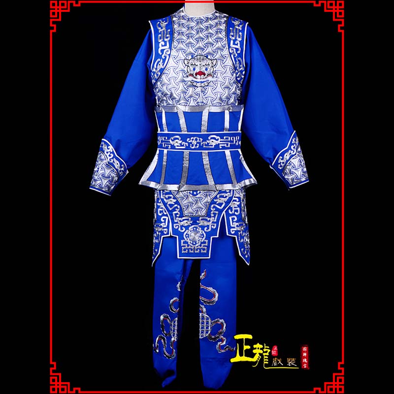 惠安武生戏服云肩侉子男兵衣