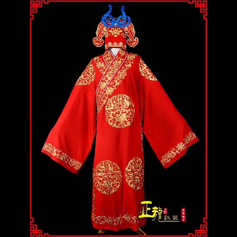 惠安武生服装软绉全金武生衣